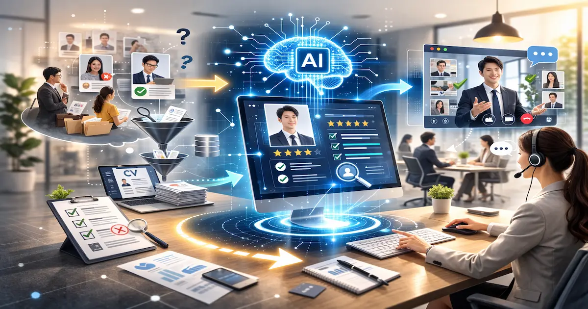 What Is AI Recruitment? CV Screening Software & AI Video Interview Platform for Modern Hiring